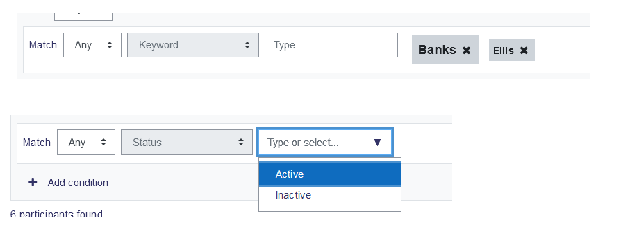 Filtering Participants Elearningworld Org